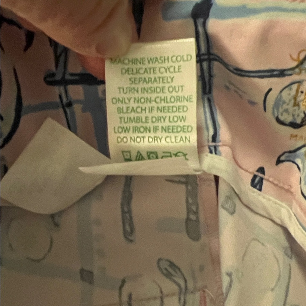 Lily Pulitzer Luxletic Talk Birdie to Me Pink Flamingo Women’s Golf Shorts 10 - Picture 7 of 10